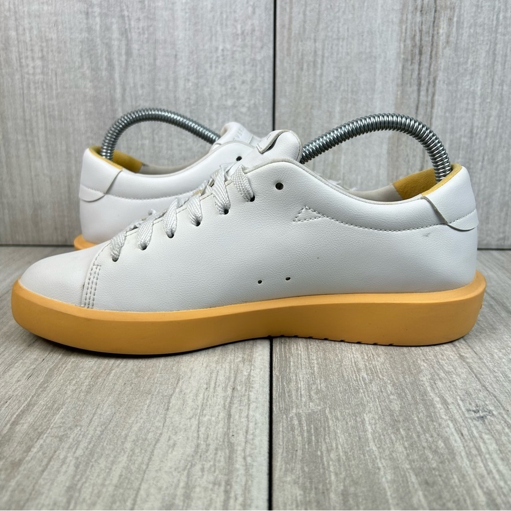 Everlane The ReLeather Tennis Court White Leather Sneaker Shoe Womens Size 8 - Picture 2 of 11
